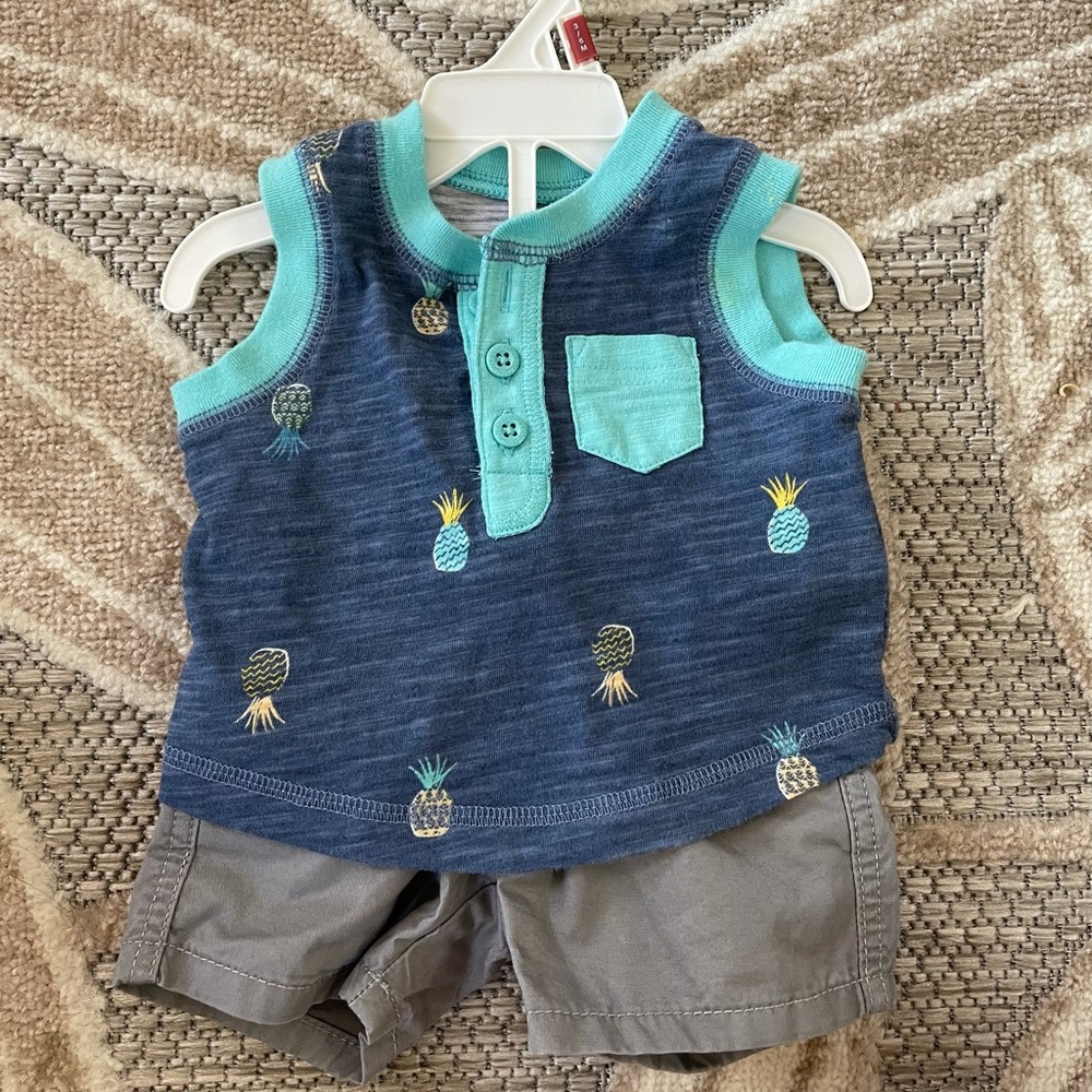 Brand new tank and short set